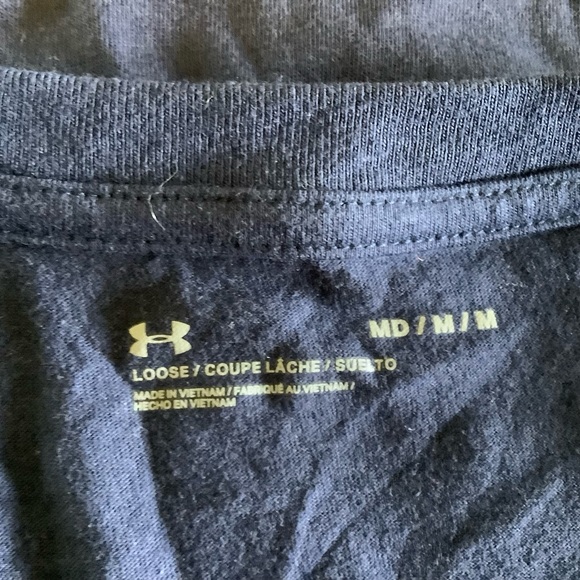 Under Armour Notre Dame shirt size medium NWT - Picture 6 of 9